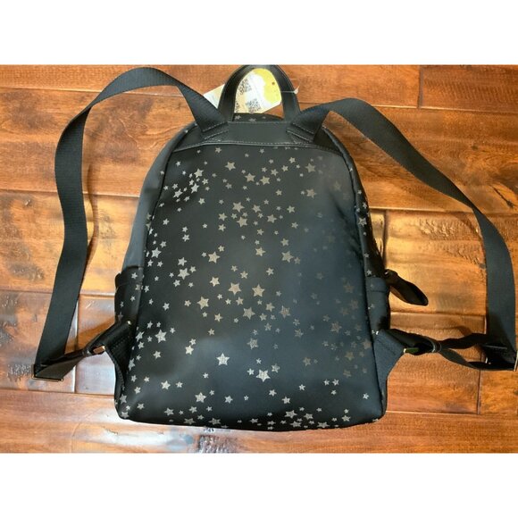 Kate Spade Black Chelsea The Little Better Scattered Stars Medium Backpack - Picture 7 of 9